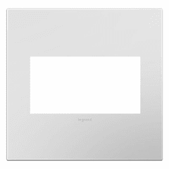 Legrand adorne Powder White 2-Gang Wall Plate - AWP2GPW4