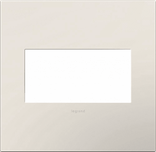 Legrand Adorne Satin Light Almond, 2-Gang Wall Plate  AWP2GLA4