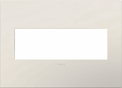 Legrand Adorne Satin Light Almond, 3-Gang Wall Plate  AWP3GLA4