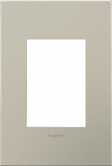 Legrand Adorne Satin Nickel, 1-Gang, 3-Module Wall Plate AWC1G3SN4 Legrand Adorne Satin Nickel, 1-Gang, 3-Module Wall Plate AWC1G3SN4