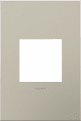 Legrand Adorne Satin Nickel, 1-Gang Wall Plate AWC1G2SN4 Legrand Adorne Satin Nickel, 1-Gang Wall Plate AWC1G2SN4