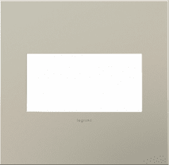 Legrand Adorne Satin Nickel, 2-Gang Wall Plate AWC2GSN4 Legrand Adorne Satin Nickel, 2-Gang Wall Plate AWC2GSN4