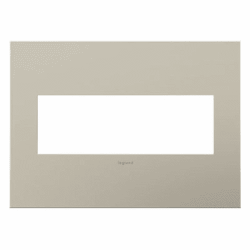 Legrand Adorne Satin Nickel, 3-Gang Wall Plate  AWC3GSN4