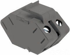 Legrand Adorne Single Keystone Speaker Connector Magnesium ACSSIM1