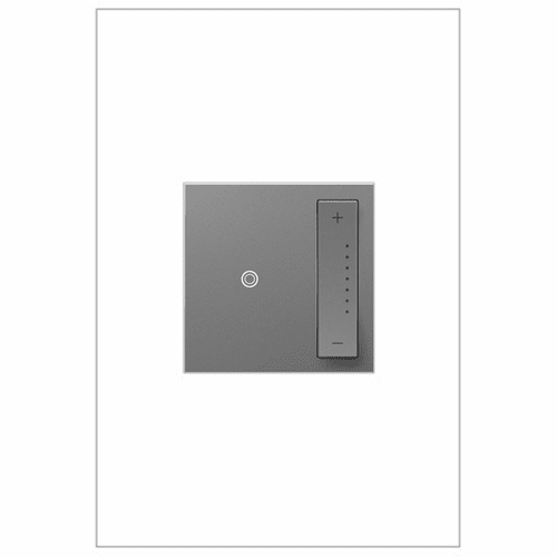 Legrand Adorne sofTap Dimmer, 0-10V - Magnesium - ADTP4FBL3PM4