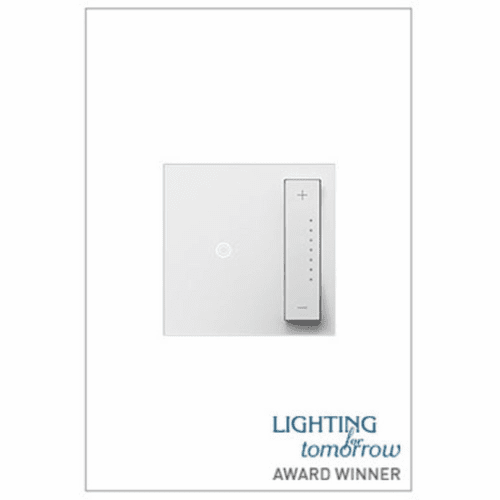 Legrand Adorne sofTap Dimmer, 700W True Universal (Incandescent, Halogen, Fluorescent, CFL, LED, MLV, ELV) White ADTP703TUW4
