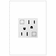 Legrand Adorne Tamper-Resistant GFCI Self-Test Outlet (15 Amp) - White - AGFTR2152W4