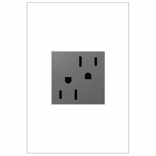 Legrand Adorne Tamper-Resistant Outlet Magnesium ARTR152M4