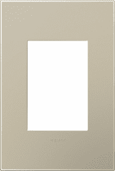 Legrand Adorne Titanium, 1-Gang, 3-Module Wall Plate AWP1G3TM4 Legrand Adorne Titanium, 1-Gang, 3-Module Wall Plate AWP1G3TM4