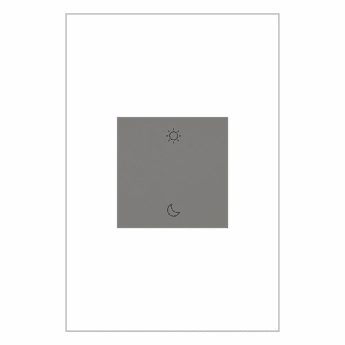 Legrand adorne Wake/Sleep Wireless Smart Switch with Netatmo, Magnesium - WNAL43M1