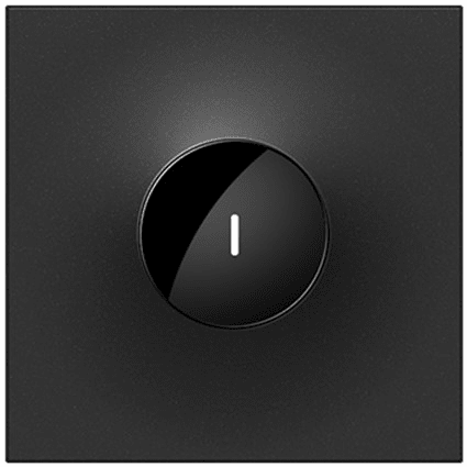 Legrand Adorne Wave Switch, 15A - Graphite - ASWV1532G2