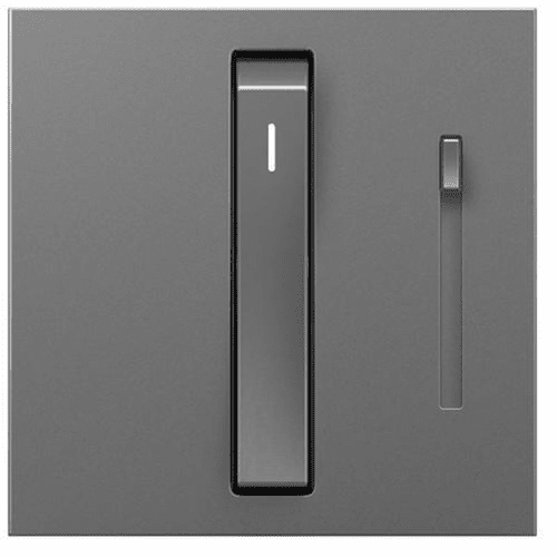 Legrand Adorne Whisper Dimmer, 1100W, Incandescent / Halogen Magnesium ADWR1103HM4