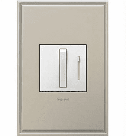 Legrand Adorne Whisper Dimmer, 700W, Incandescent / Halogen White ADWR703HW6