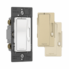 Legrand CFL/LED, 1P & 3-Way Paddle Radiant Dimmer, 450W - Tri-Color - RHCL453PTC