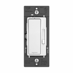 Legrand CFL/LED,1P & 3-Way Paddle Radiant Dimmer, 450W - White - RHCL453PW