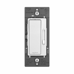 Legrand Magnetic Low Voltage, 1P & 3-Way Paddle Radiant Dimmer - White - RHLV703PW