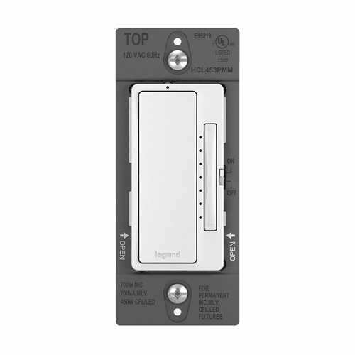 Legrand Multi-Location Master Dimmer - White - HCL453PMMW