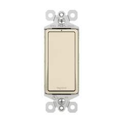 Legrand Radiant 1P Decorator Switch, Lighted - Light Almond - TM870LASL