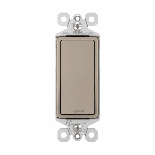 Legrand Radiant 1P Decorator Switch - Nickel - TM870NICC10