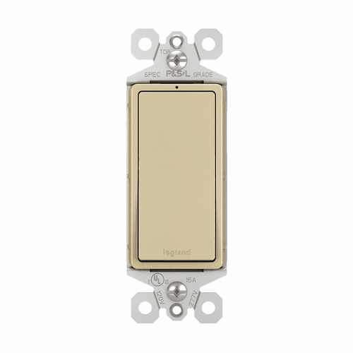 Legrand Radiant 3-Way Decorator Switch, Lighted - Ivory - TM873ISL