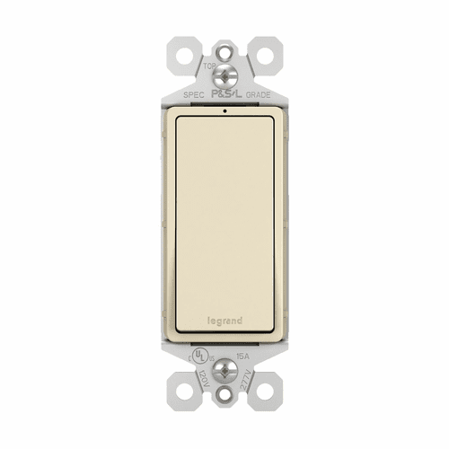 Legrand Radiant 3-Way Decorator Switch, Lighted - Light Almond - TM873LASL