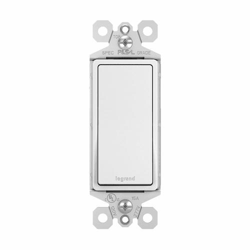 Legrand Radiant 3-Way Decorator Switch - White - TM873W