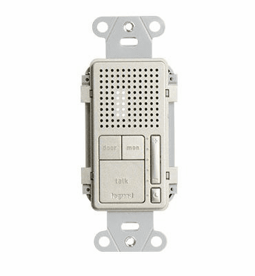 Legrand Radiant Broadcast Intercom Room Unit - Nickel - IC7000NI