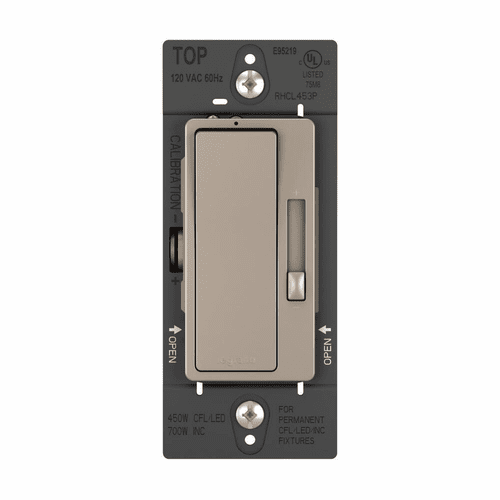 Legrand Radiant CFL/LED Dimmer - Nickel - RHCL453PNICCV4