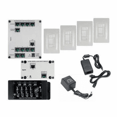 Legrand Radiant Digital Audio 1 Source 4 Room Kit - White - AU7154WH Legrand Radiant Digital Audio 1 Source 4 Room Kit - White - AU7154WH