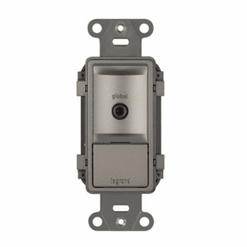 Legrand Radiant Digitial Audio Global Source Input - Nickel - AU7007NI
