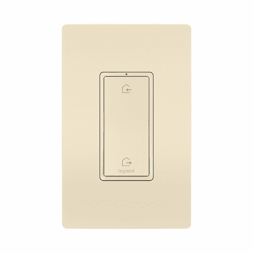 Legrand Radiant Home/Away Wireless Smart Switch with Netatmo - Almond - WNRL33LA