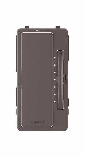 Legrand Radiant Multi-Location Dimmer Interchangeable Face Plate - Brown - HMKIT