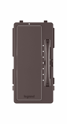 Legrand Radiant Multi-Location Dimmer Interchangeable Face Plate - Dark Bronze - HMKITDB