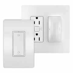 Legrand Radiant Netatmo Outlet Kit with Home/Away Switch - White - WNRH15KITWH
