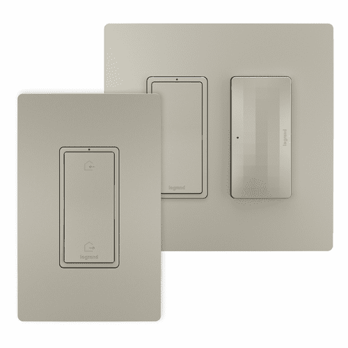 Legrand Radiant Netatmo Switch Kit with Home/Away Switch - Nickel - WNRH10KITNI