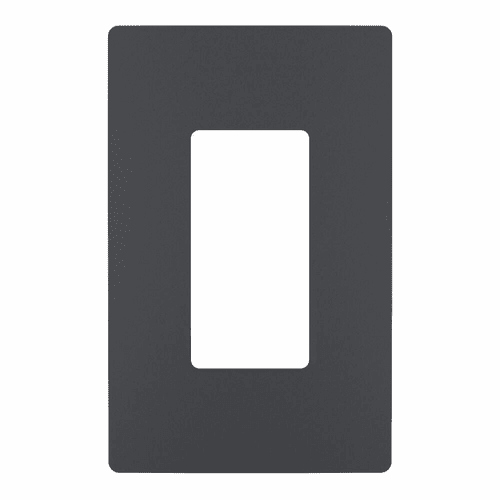 Legrand Radiant One-Gang Screwless Wall Plate - Graphite - RWP26GCC6