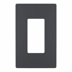 Legrand Radiant One-Gang Screwless Wall Plate - Graphite - RWP26GCC6