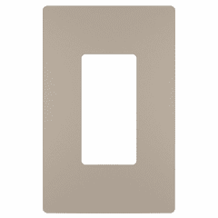 Legrand Radiant Screwless Wall Plate Plastic 1G - Nickel - RWP26NICC6