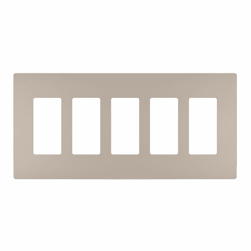 Legrand Radiant Screwless Wall Plate Plastic 5G - Nickel - RWP265NI