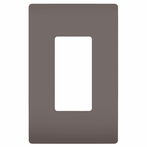 Legrand Radiant Screwless Wall Plate Plastic Sub Plate 1G - Brown - RWP26