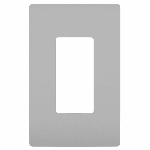 Legrand Radiant Screwless Wall Plate Plastic Sub Plate 1G - Gray - RWP26GRY