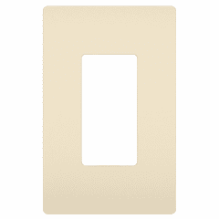 Legrand Radiant Screwless Wall Plate Plastic Sub Plate 1G - Light Almond - RWP26LA