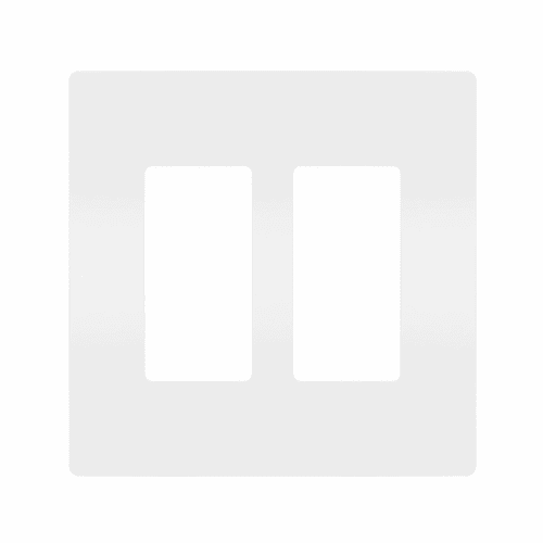 Legrand Radiant Screwless Wall Plate Plastic Sub Plate 2G - White - RWP262W