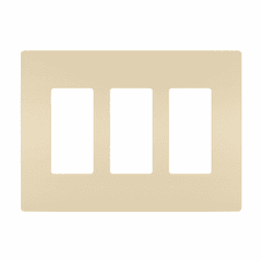Legrand Radiant Screwless Wall Plate Plastic Sub Plate 3G - Ivory - RWP263I Legrand Radiant Screwless Wall Plate Plastic Sub Plate 3G - Ivory - RWP263I