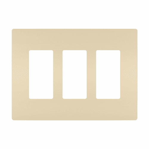 Legrand Radiant Screwless Wall Plate Plastic Sub Plate 3G - Ivory - RWP263I
