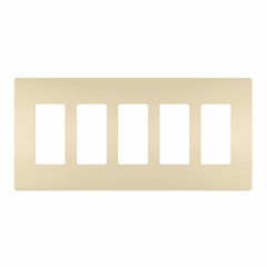 Legrand Radiant Screwless Wall Plate Plastic Sub Plate 5G - Ivory - RWP265I