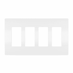 Legrand Radiant Screwless Wall Plate Plastic Sub Plate 5G - White - RWP264W Legrand Radiant Screwless Wall Plate Plastic Sub Plate 5G - White - RWP264W