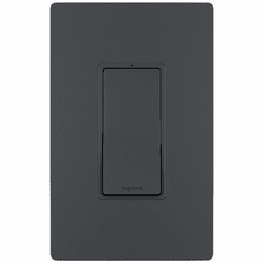 Legrand Radiant Single-Pole Switch - Graphite - TM870GCC10 Legrand Radiant Single-Pole Switch - Graphite - TM870GCC10