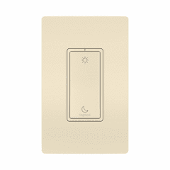 Legrand Radiant Sleep/Wake Wireless Smart Switch with Netatmo - Almond - WNRL43LA