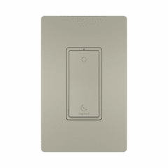 Legrand Radiant Sleep/Wake Wireless Smart Switch with Netatmo - Nickel - WNRL43NI